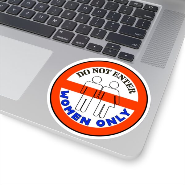 WOKE IS A JOKE STICKER - Image 2