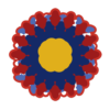 Rare Cock Flower Sticker