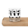 Tits on the Rocks glass