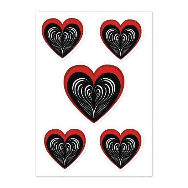 Heart - Sticker sheet