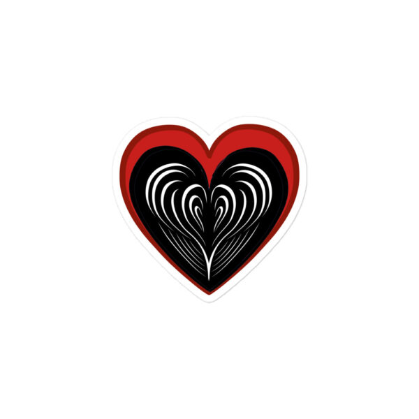 Heart - Bubble-free stickers - Image 2