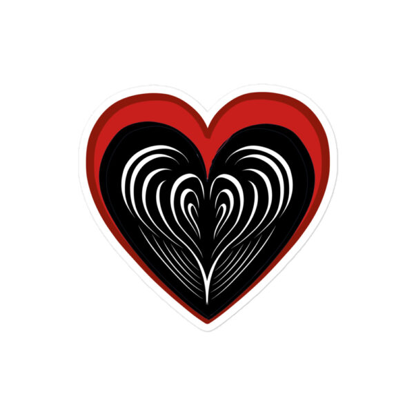 Heart - Bubble-free stickers - Image 3
