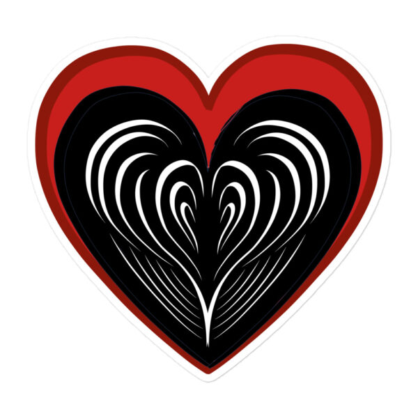 Heart - Bubble-free stickers