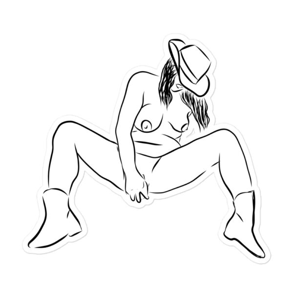 Cowgirl 2 - Bubble-free stickers